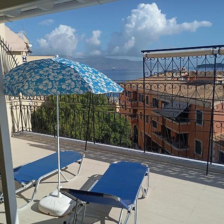 Kiki'S Penthouse Apartment Corfu  ภายนอก รูปภาพ