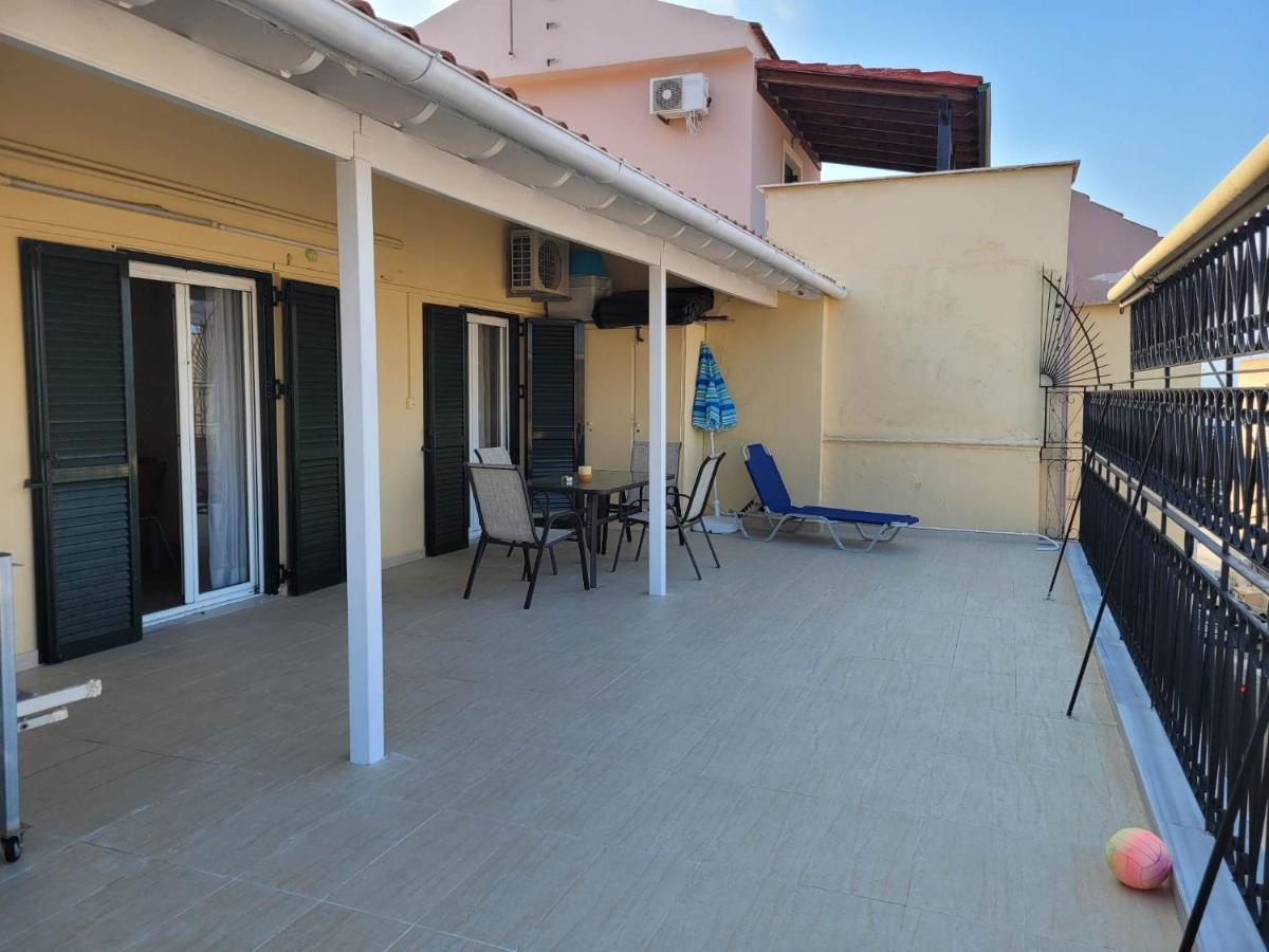 Kiki'S Penthouse Apartment Corfu  ภายนอก รูปภาพ