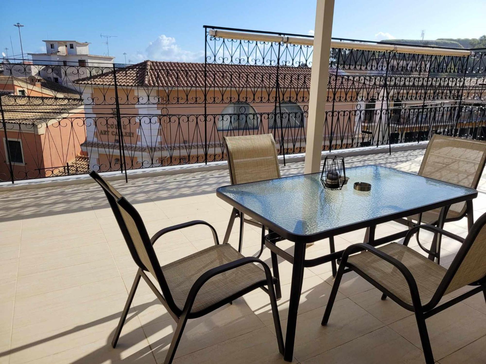 Kiki'S Penthouse Apartment Corfu  ภายนอก รูปภาพ