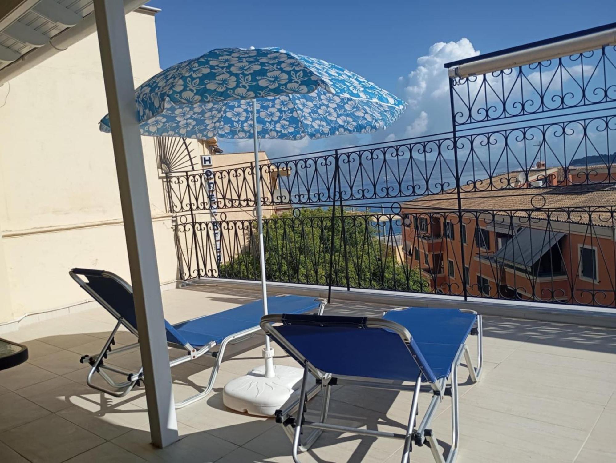 Kiki'S Penthouse Apartment Corfu  ภายนอก รูปภาพ